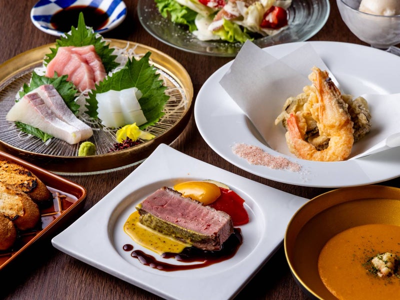 隠れ房鴨と海老の画像